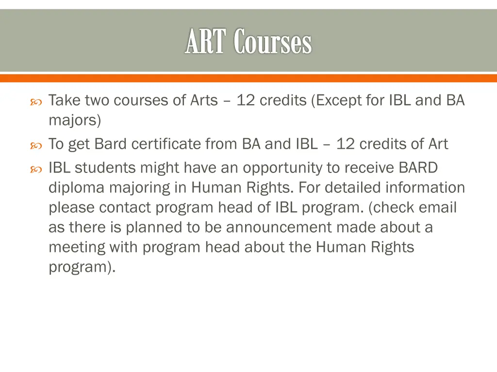 art courses