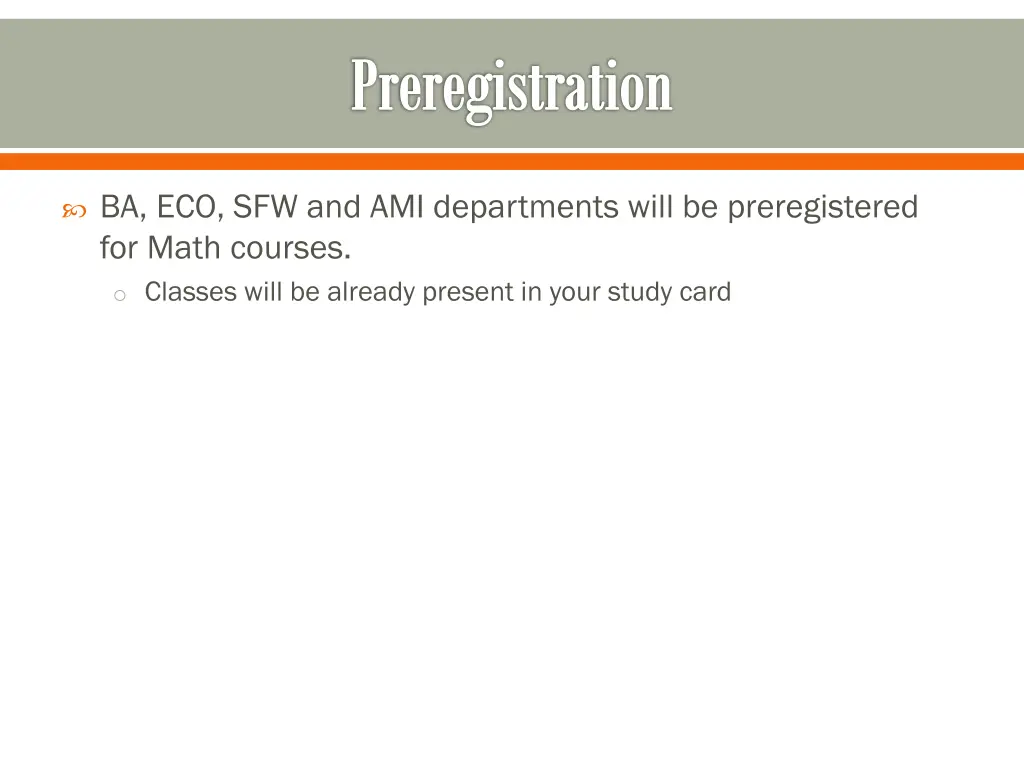preregistration