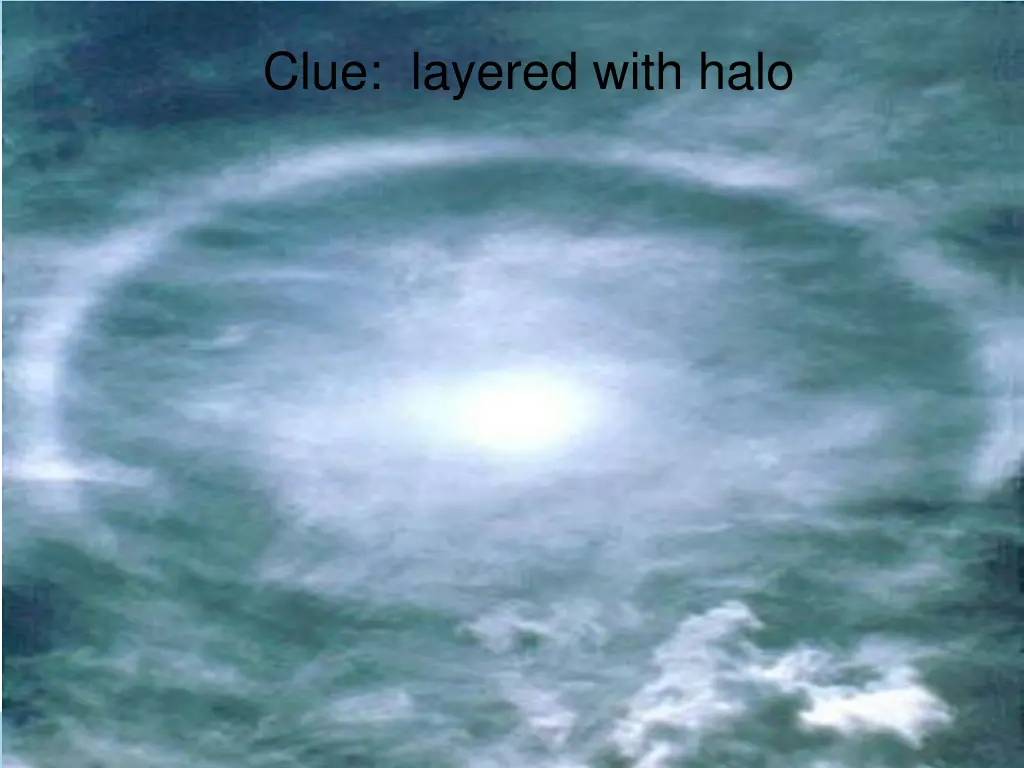 clue layered with halo