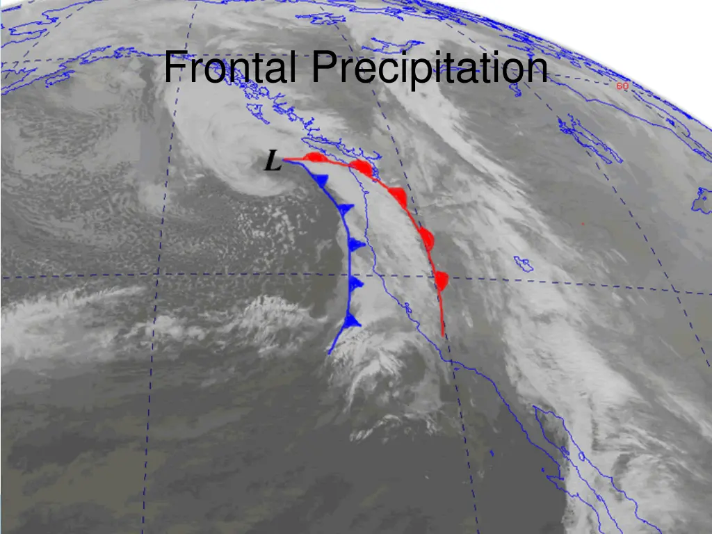 frontal precipitation