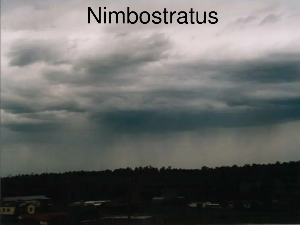nimbostratus