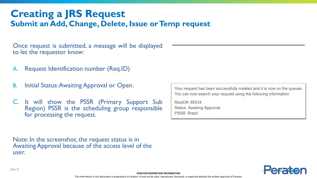 creating a jrs request submit an add change 3