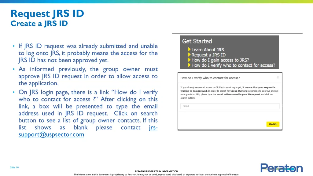 request jrs id create a jrs id 3