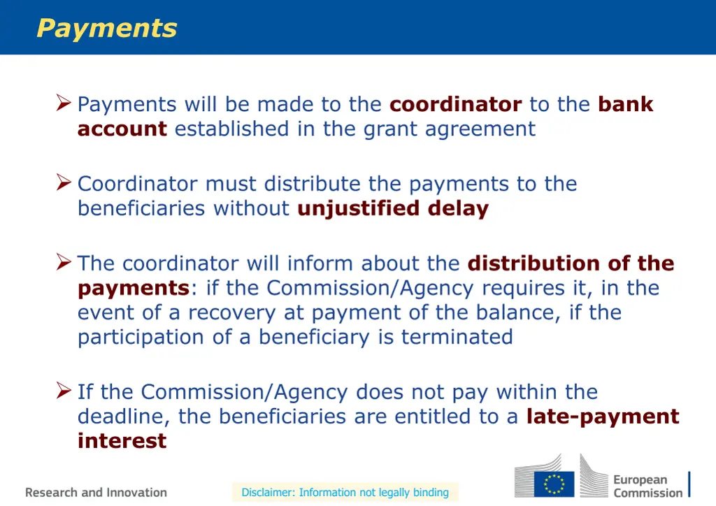 payments