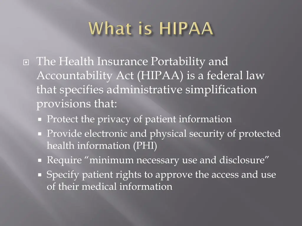 the health insurance portability