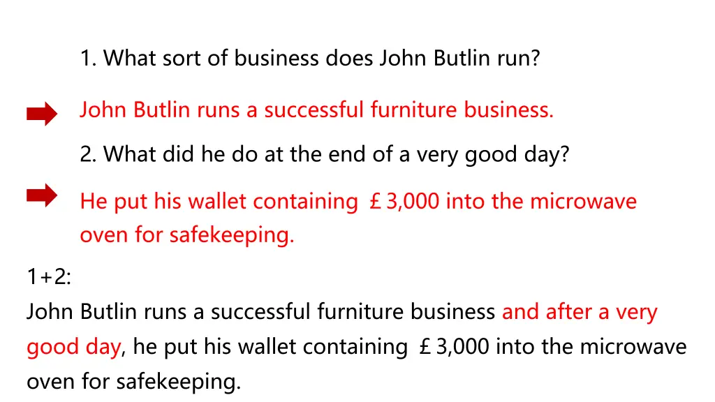 1 what sort of business does john butlin run