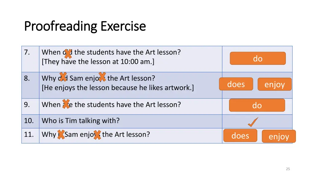 proofreading exercise proofreading exercise 1