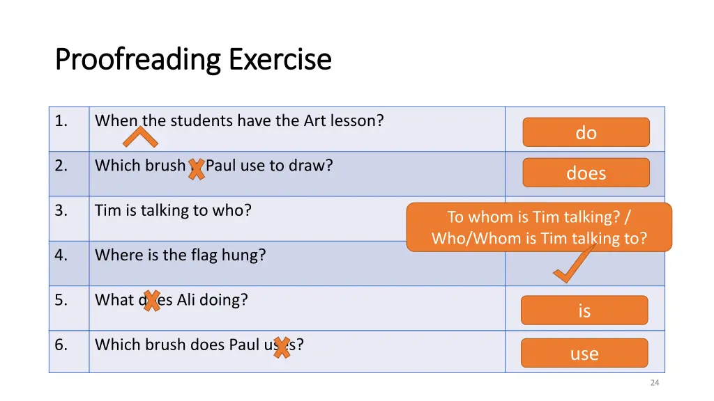proofreading exercise proofreading exercise