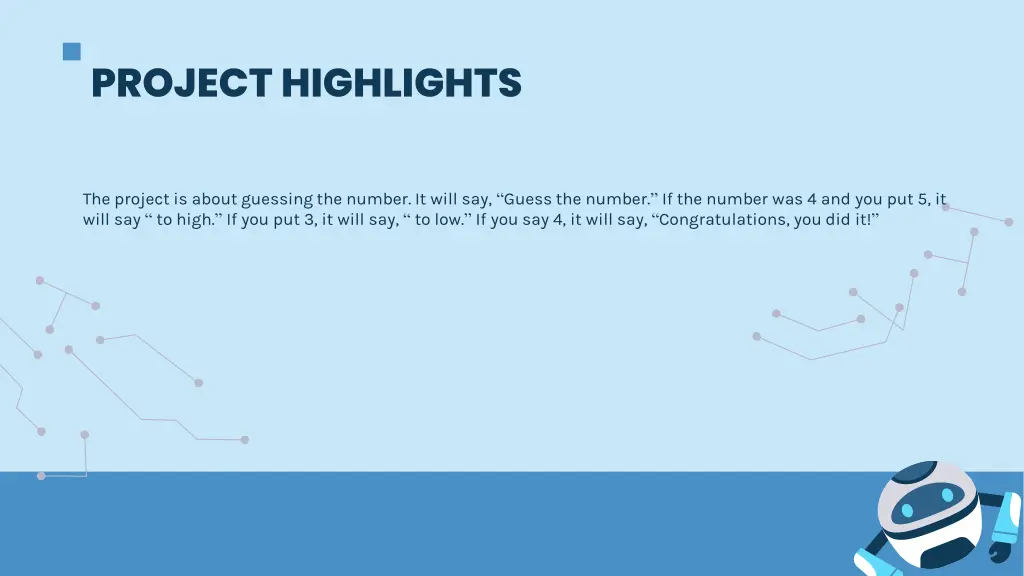 project highlights