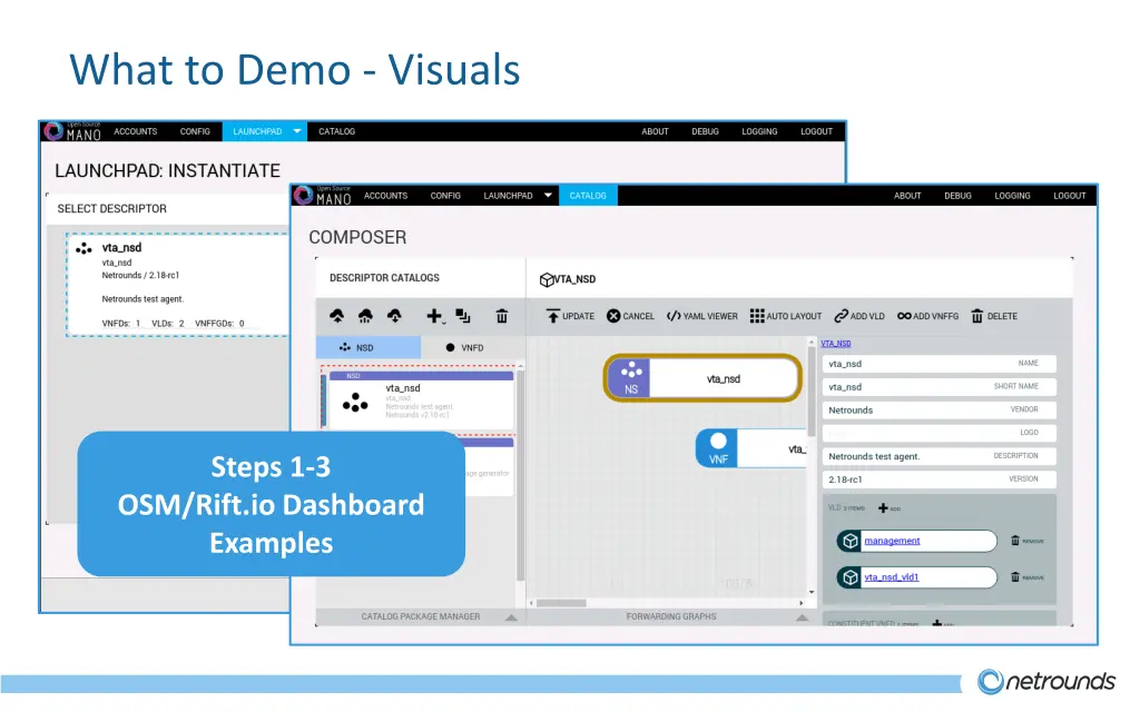 what to demo visuals
