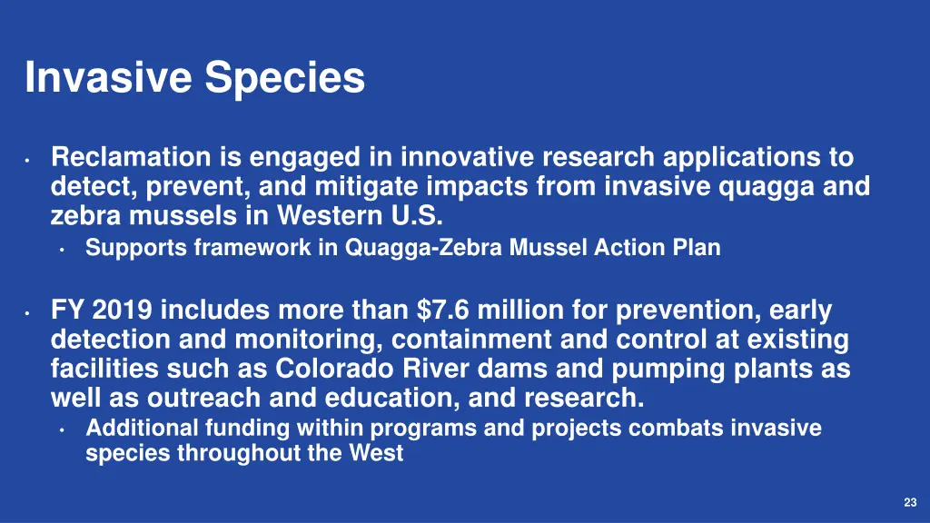 invasive species
