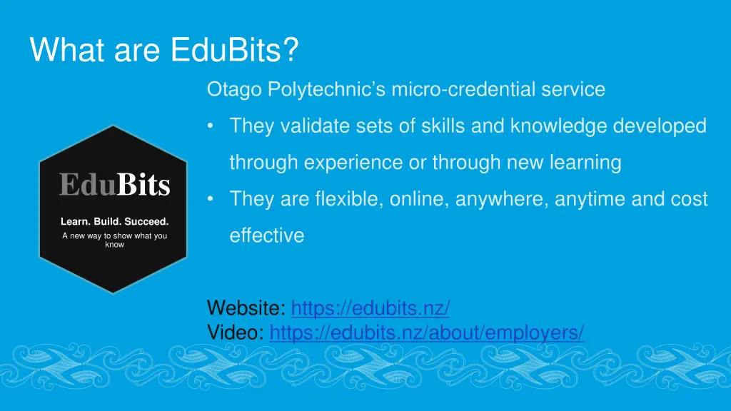 what are edubits