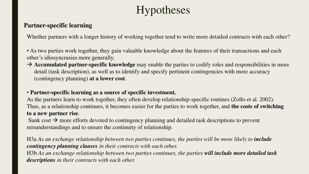 hypotheses 2