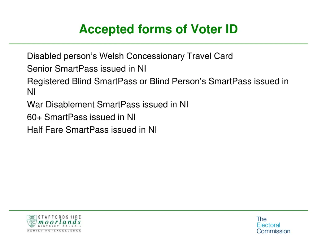 accepted forms of voter id 3