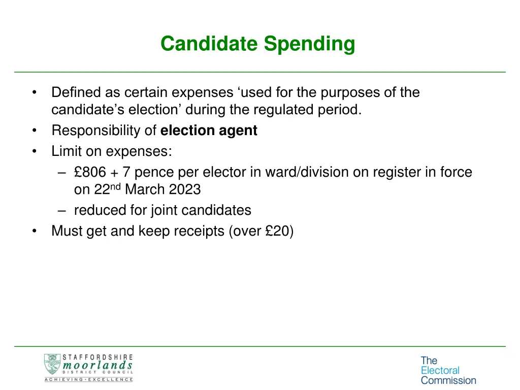candidate spending