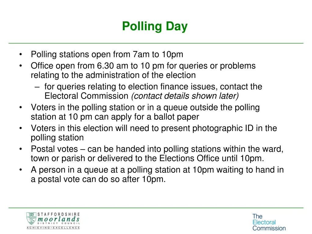polling day