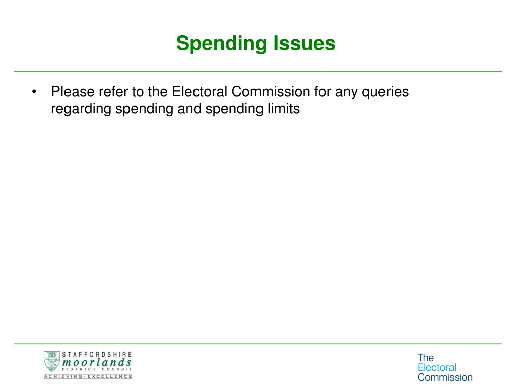 spending issues