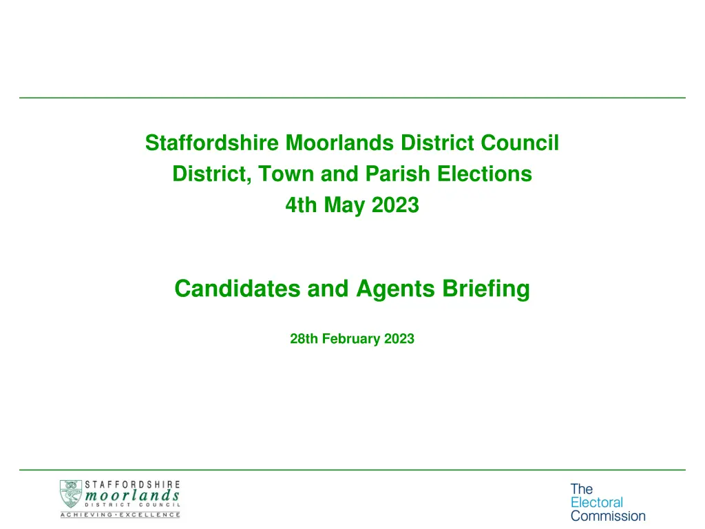 staffordshire moorlands district council district