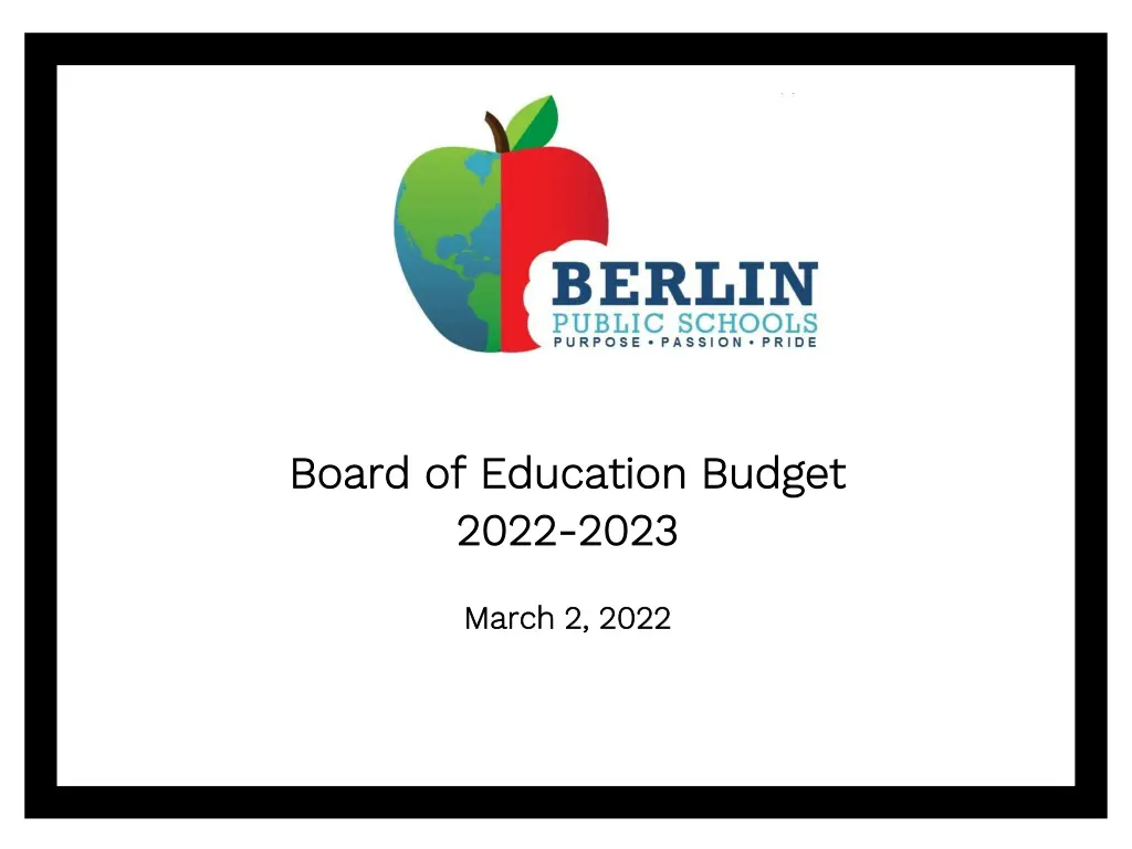 board of education budget board of education