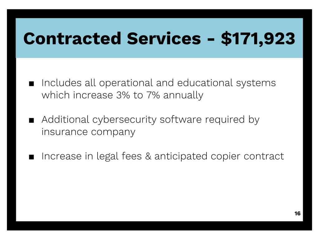 contracted services 171 923