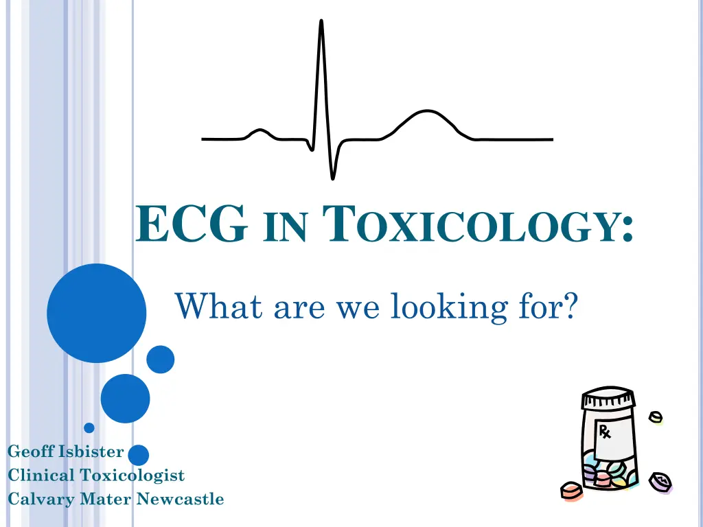 ecg in t oxicology