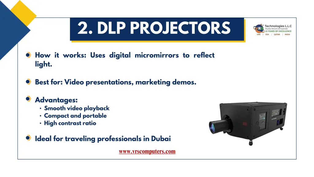 2 dlp projectors