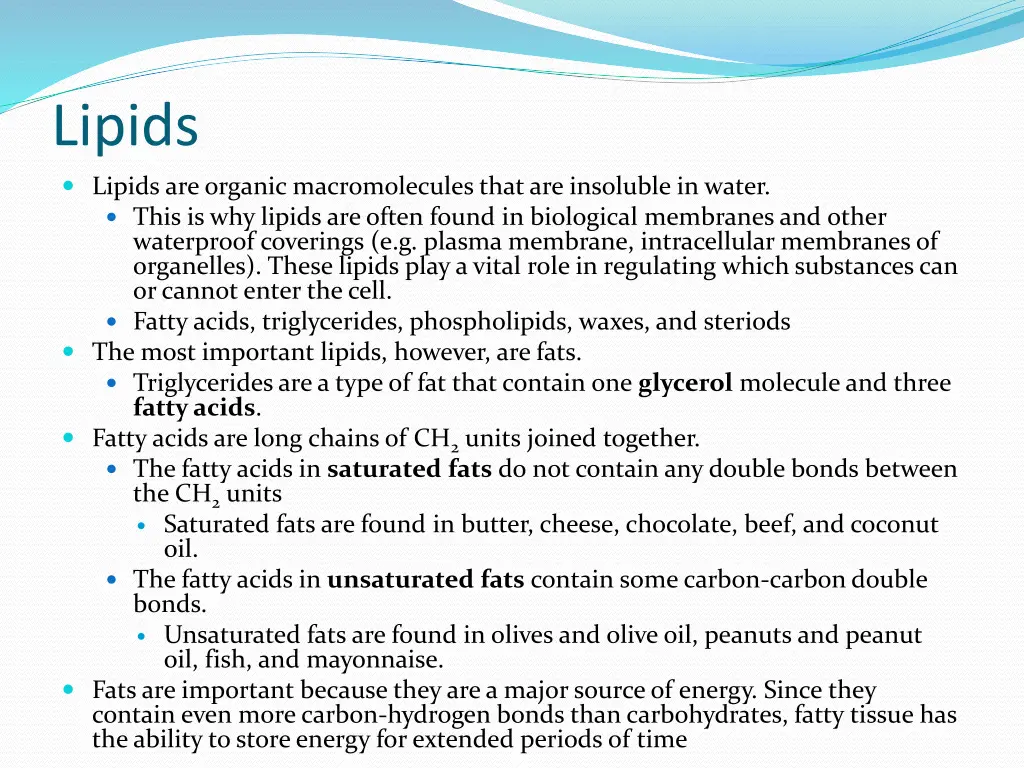 lipids
