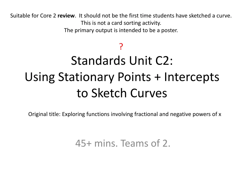 suitable for core 2 review it should