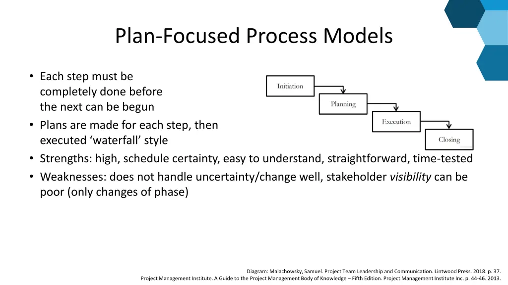 plan focused process models