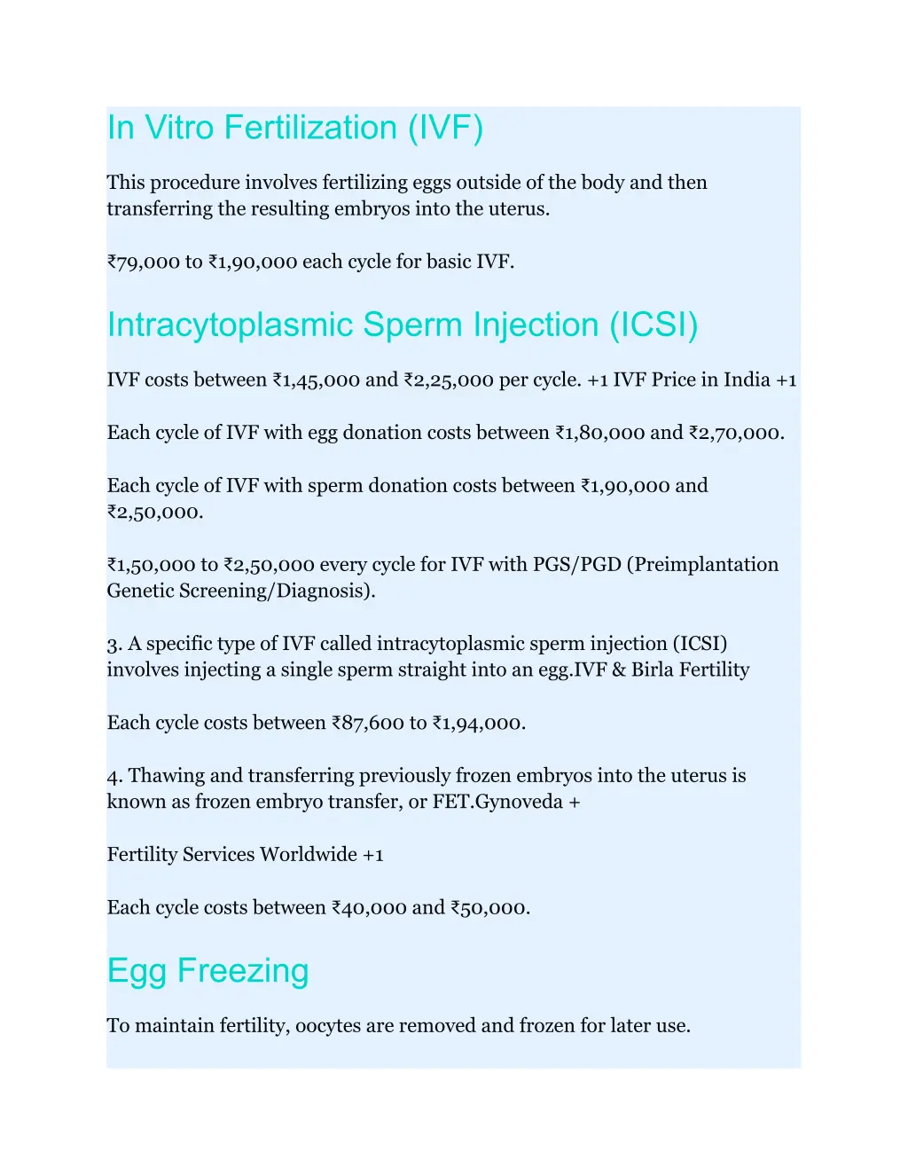 in vitro fertilization ivf