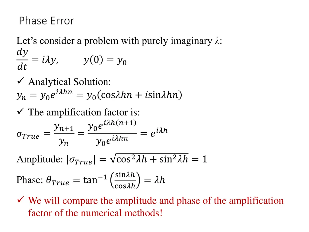 phase error 1