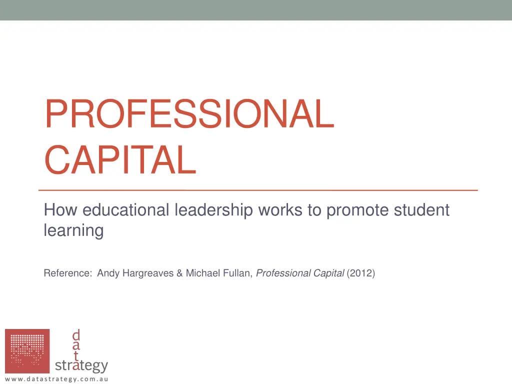 professional capital