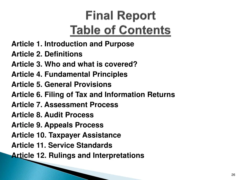 article 1 introduction and purpose article