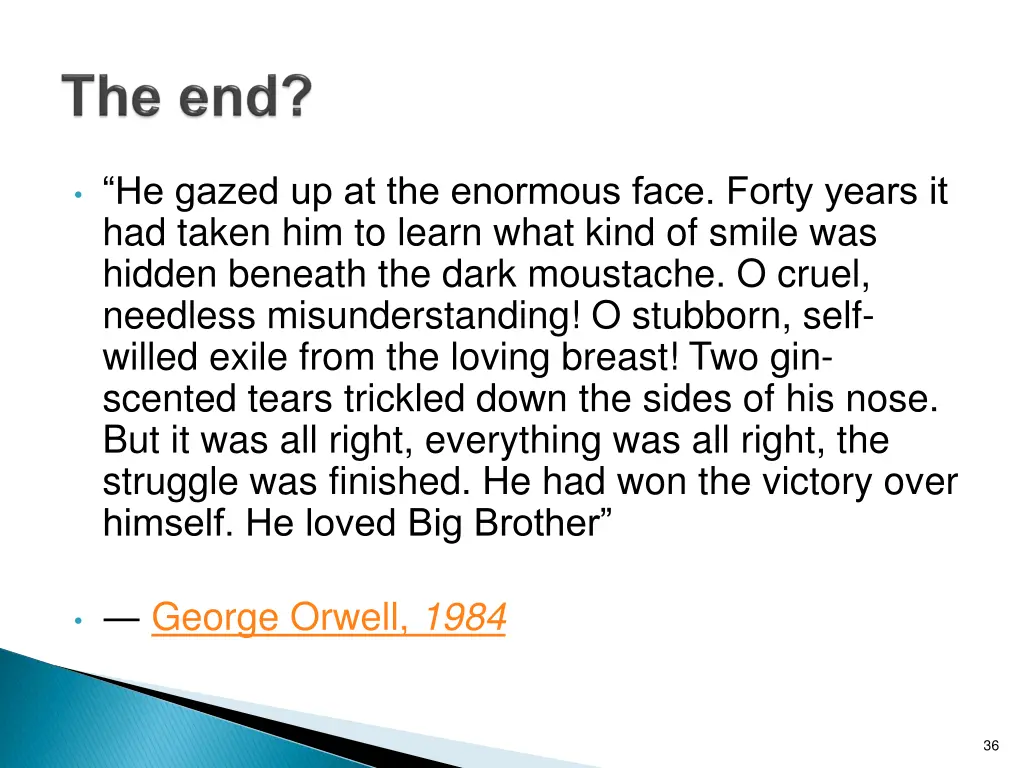 he gazed up at the enormous face forty years