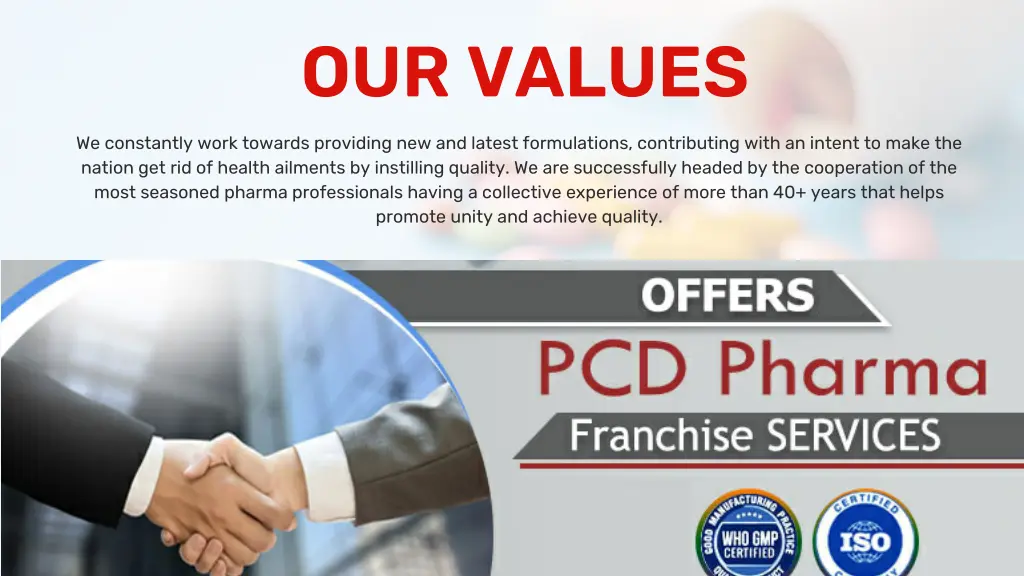 our values