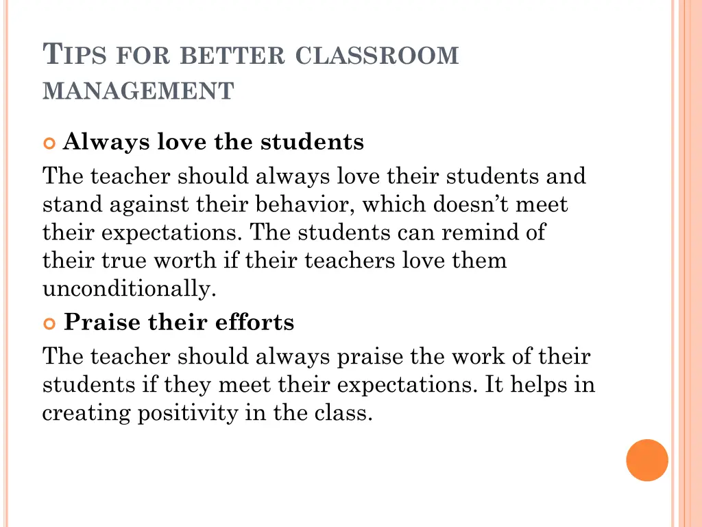 t ips for better classroom management