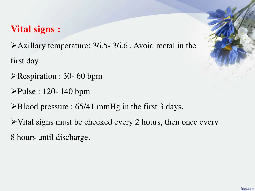 vital signs
