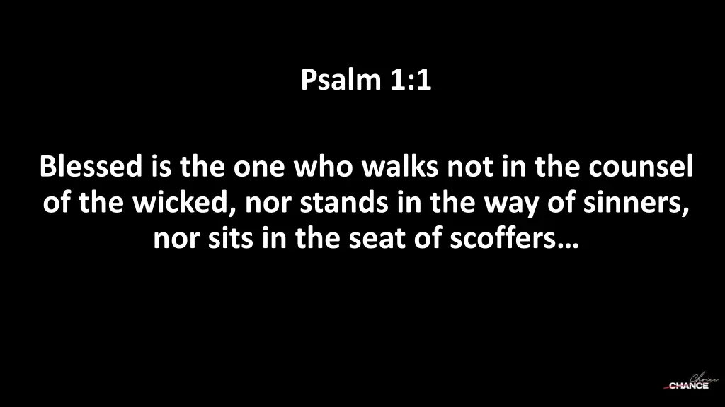psalm 1 1