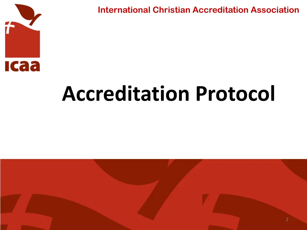 international christian accreditation association 1