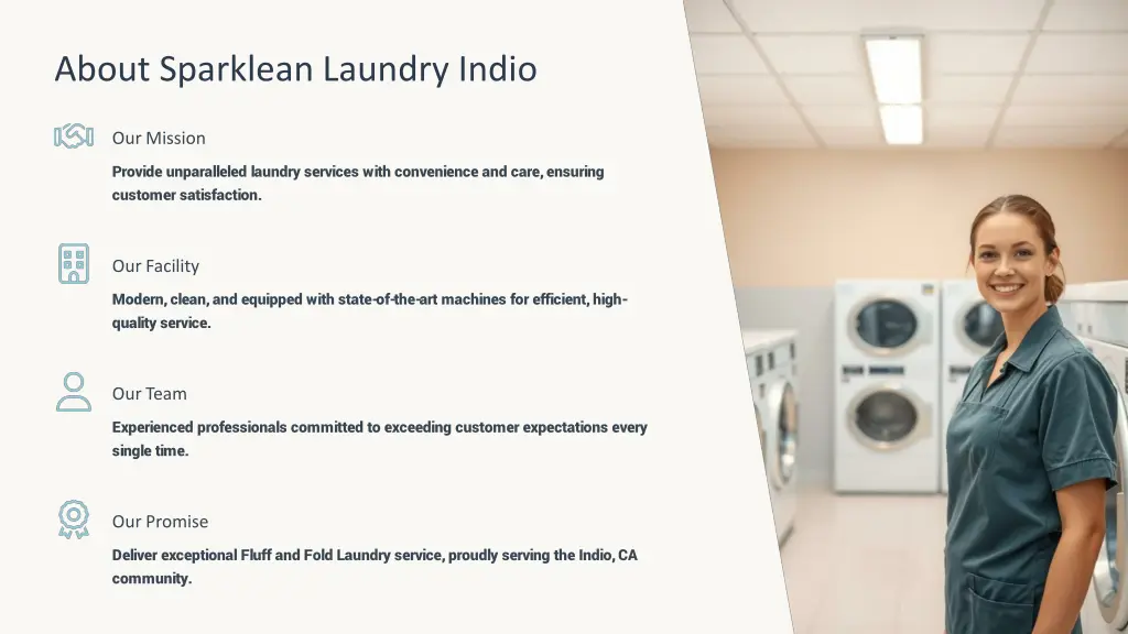 about sparklean laundry indio