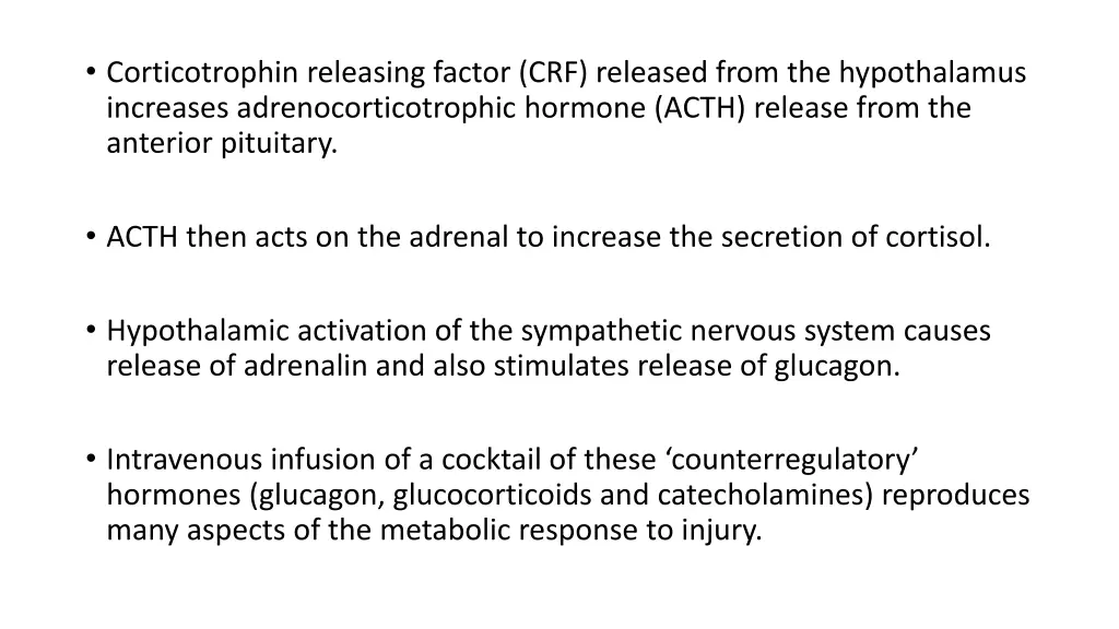 corticotrophin releasing factor crf released from