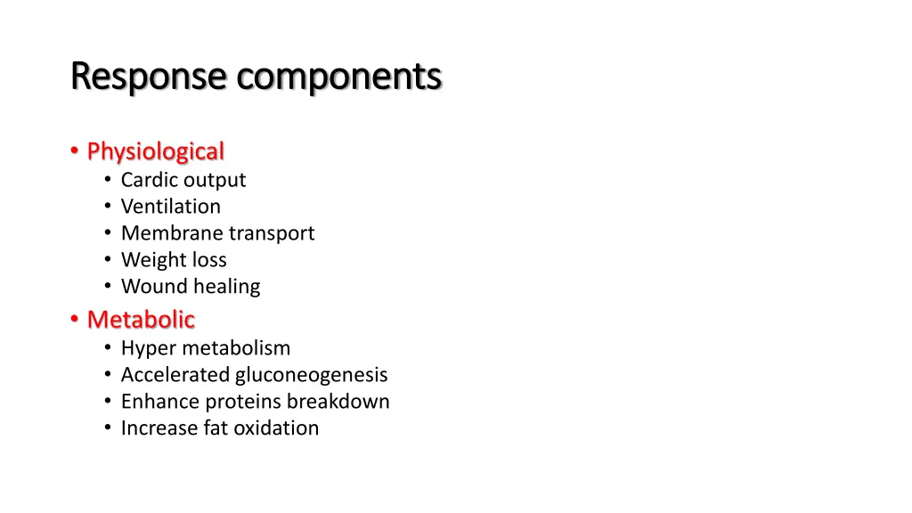 response components response components 1
