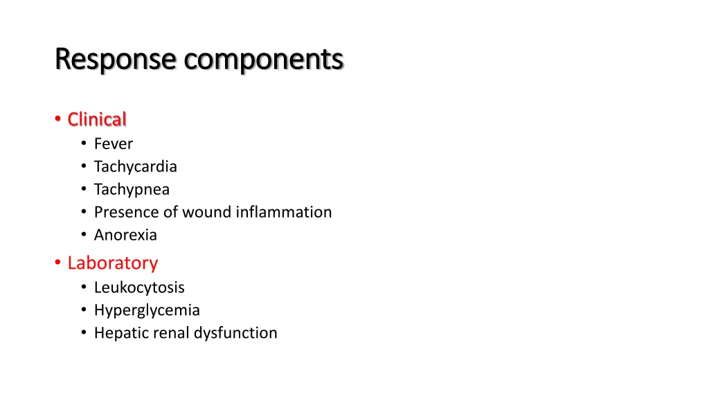 response components response components 2