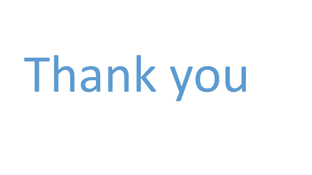 thank you