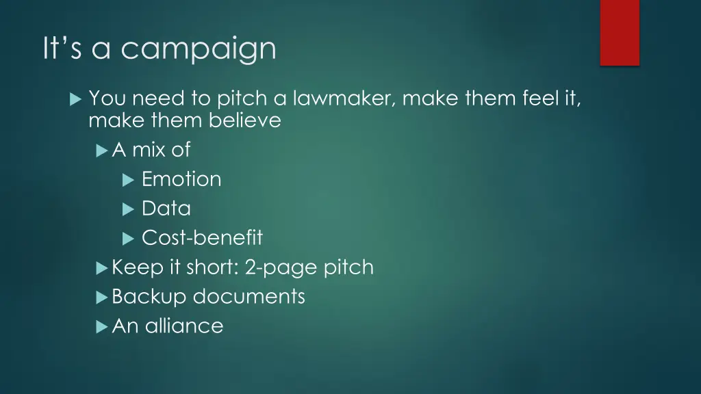 it s a campaign 1