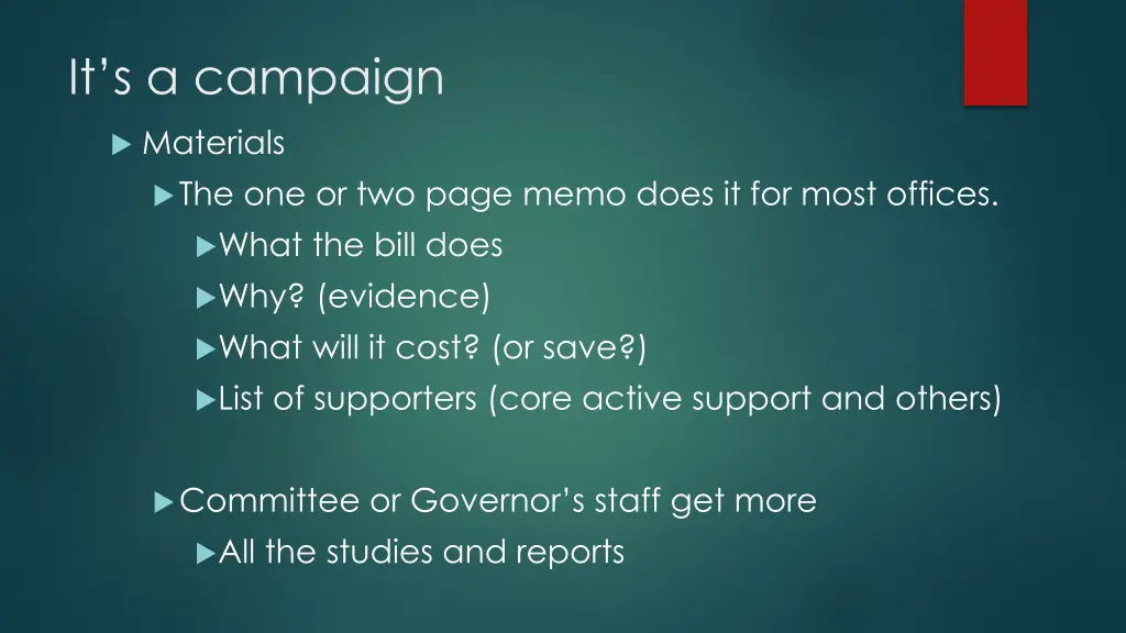 it s a campaign 2