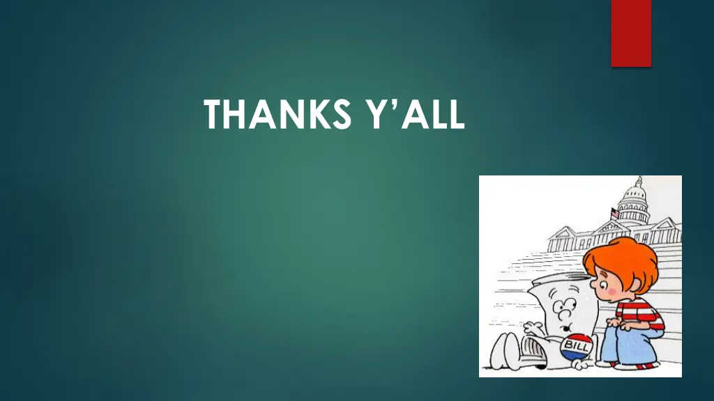 thanks y all