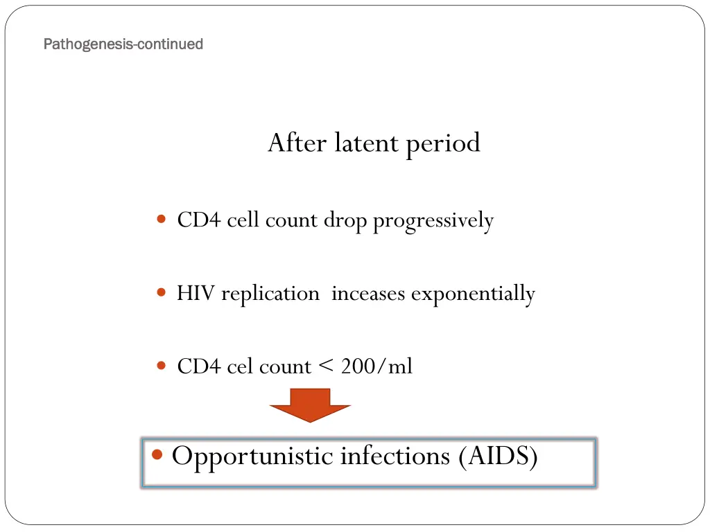pathogenesis pathogenesis continued 4
