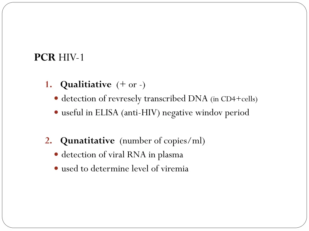 pcr hiv 1