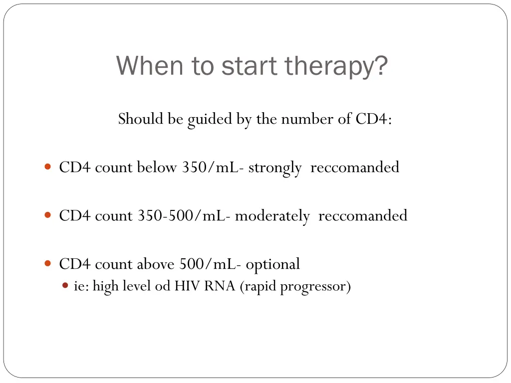 when to start therapy